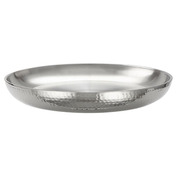 American Metalcraft 135 oz. Serving Tray w/ - 15 1/2" – item 124DWHSEA16