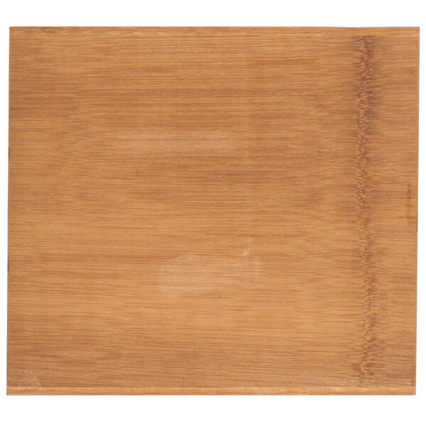 American Metalcraft 10" x 9" Carbonized Bamboo Serving Board – item 124BWB109
