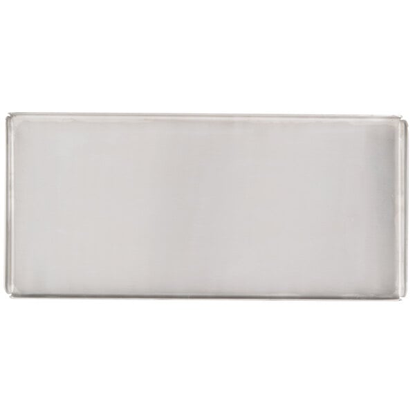 American Metalcraft 10" x 4 1/2" Stainless Serving Tray – item 124ST10
