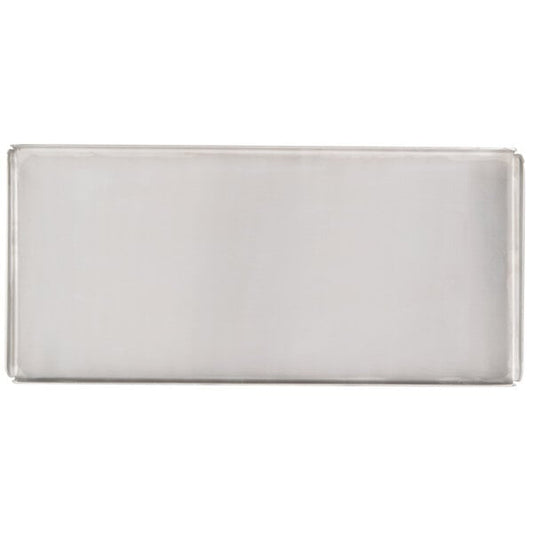 American Metalcraft 10" x 4 1/2" Stainless Serving Tray – item 124ST10