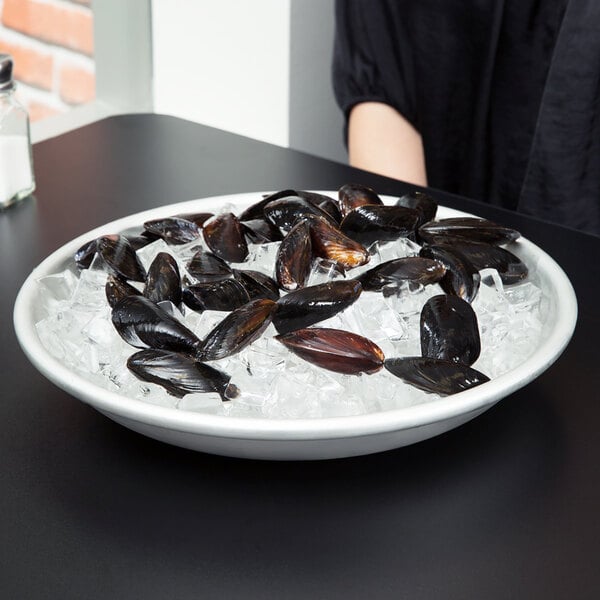 American Metalcraft 12" Aluminum Seafood Serving Tray – item 124SEA12 image 2