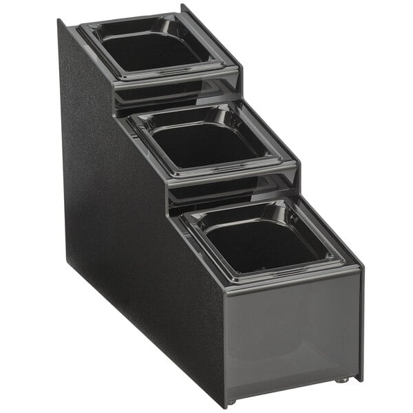 Vollrath CTCPAN3-6 3 Tier 3 Pan Condiment Organizer – item 922CTCPAN36