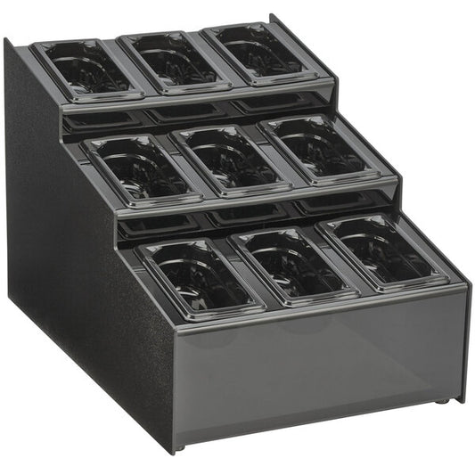 Vollrath CTCPAN9-9 3 Tier 9 Pan Condiment Organizer – item 922CTCPAN99