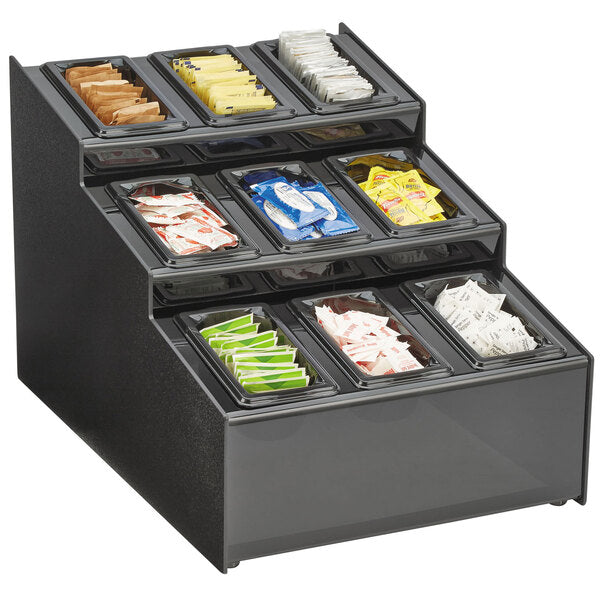 Vollrath CTCPAN9-9 3 Tier 9 Pan Condiment Organizer – item 922CTCPAN99 image 2