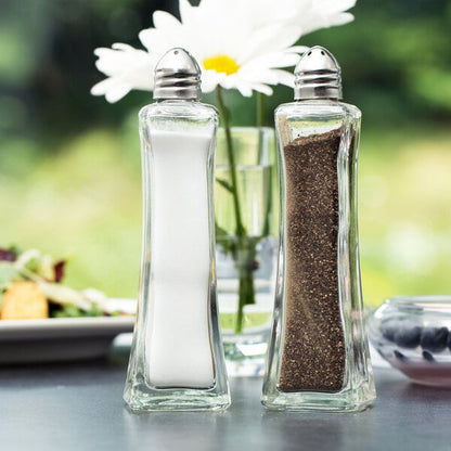 Tablecraft 81 2 oz. Metro Salt & Pepper Shaker w/ Nickel – item 80881 image 2