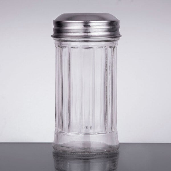 Tablecraft 657 2 oz. Fluted Salt & Pepper Shaker w/ Top – item 808657