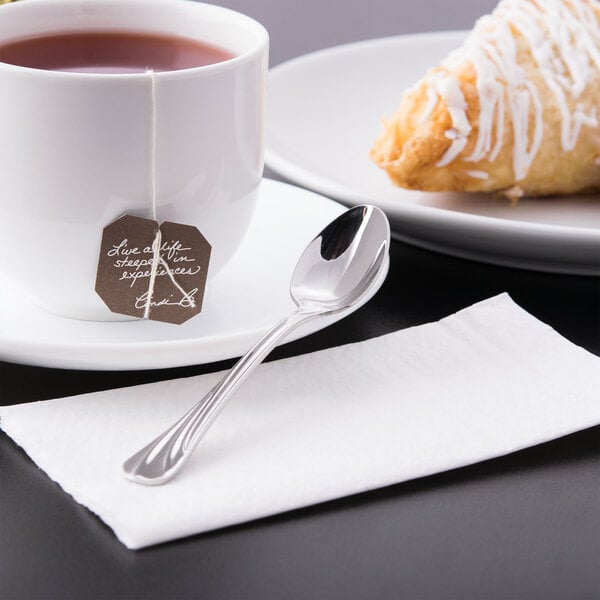Libbey 491 007 Serenade 4 1/2" X-Heavy Demitasse Spoon – item 959491007 image 2