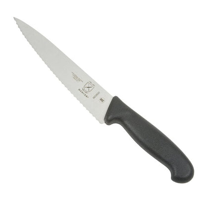 Mercer Culinary M23830 Millennia 7 1/2" Serrated Chef Knife – item 470M23830