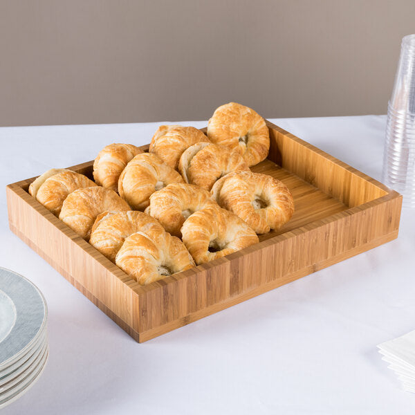 Cal-Mil -60 Bamboo 16" x 11" Display Serving Tray – item 211133960