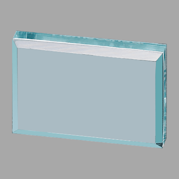 2.5" x 4" Jade Rectangular Acrylic Paperweight – item A3905JD