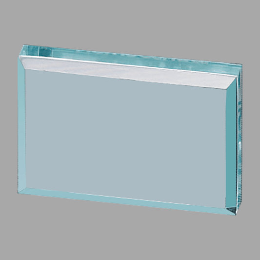 2.5" x 4" Jade Rectangular Acrylic Paperweight – item A3905JD