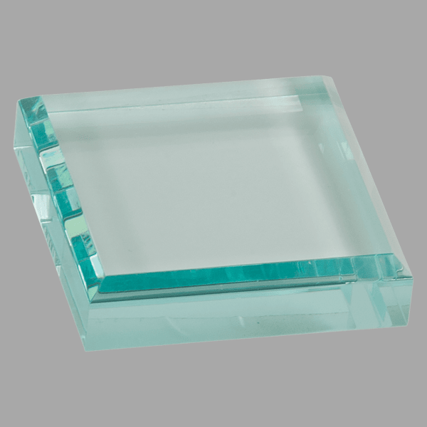 3" X 3 Paperweight Acrylic – item APW33JD image 3