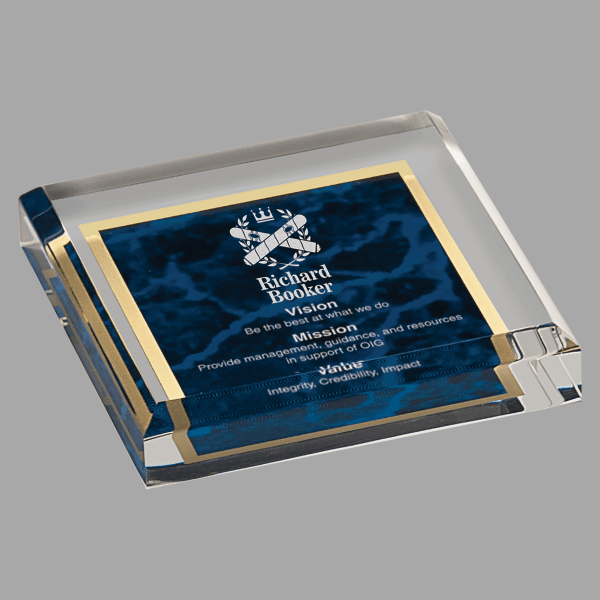 Paperweight Acrylic – item APW44BM image 2