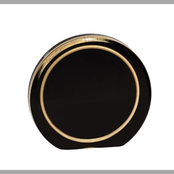 4" Black/Gold Ring Arora Acrylic Award – item ARR4BG