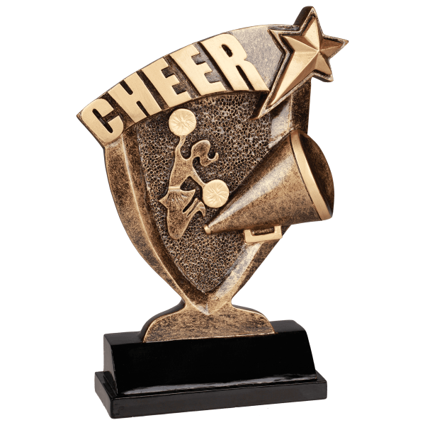 7" Cheer Broadcast Resin Award – item BCR204