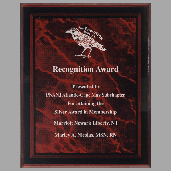 9" X 11 Border Plaque Acrylic – item BDR9RM image 5