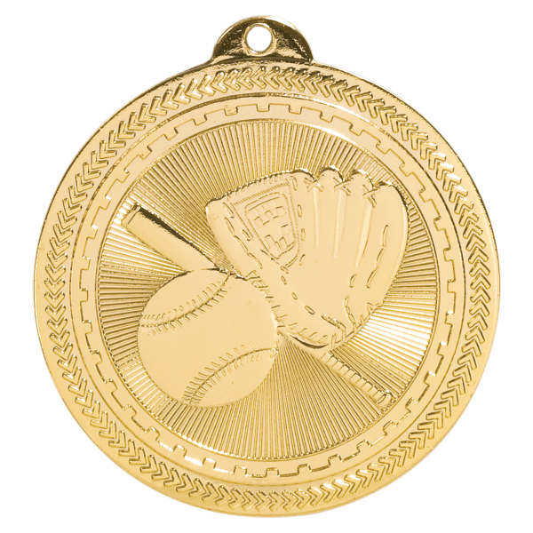 2" Baseball BriteLazer Medal – item BL202
