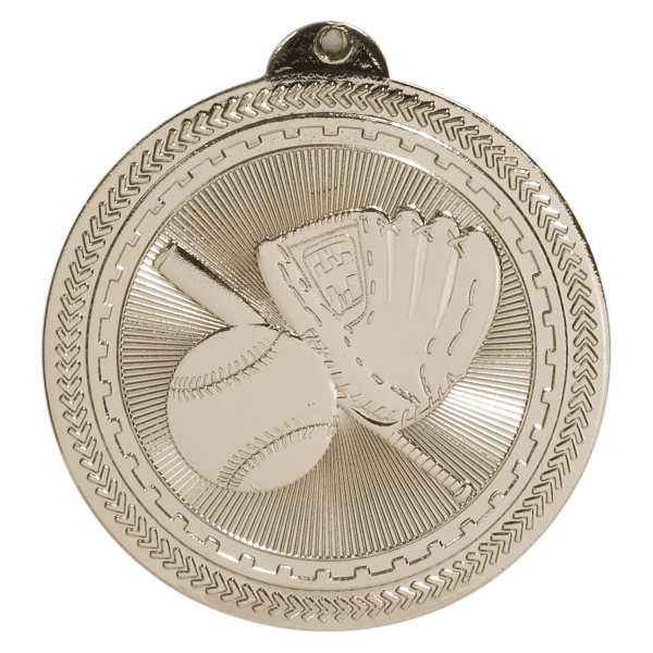 2" Baseball BriteLazer Medal – item BL202 image 2