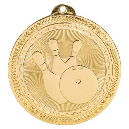 2" Bowling BriteLazer Medal – item BL204