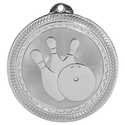 2" Bowling BriteLazer Medal – item BL204 image 2