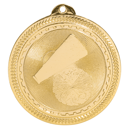 2" Cheerleading BriteLazer Medal – item BL205