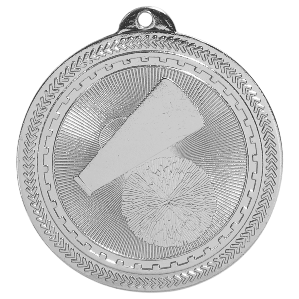 2" Cheerleading BriteLazer Medal – item BL205 image 2