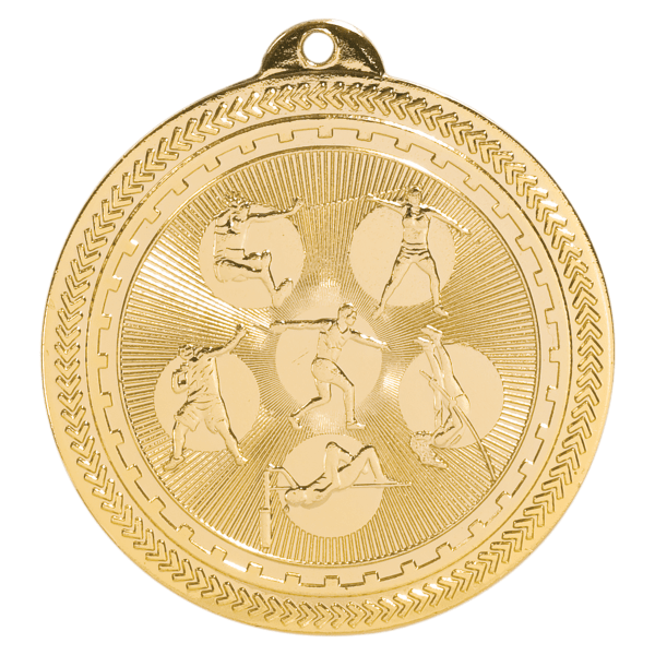 2" Field Event BriteLazer Medal – item BL208