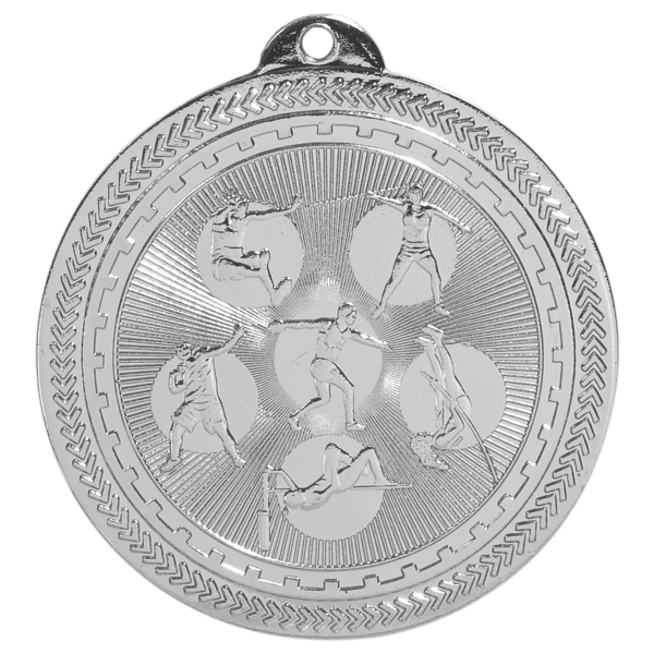 2" Field Event BriteLazer Medal – item BL208 image 2