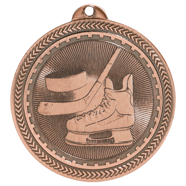 2" Hockey BriteLazer Medal – item BL212 image 3