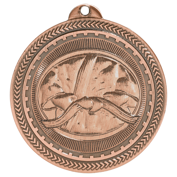 2" Martial Arts BriteLazer Medal – item BL213 image 3