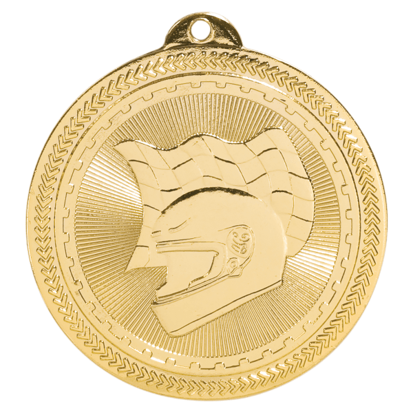 2" Racing BriteLazer Medal – item BL214