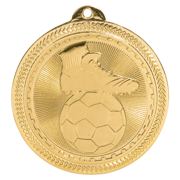 2" Soccer BriteLazer Medal – item BL215