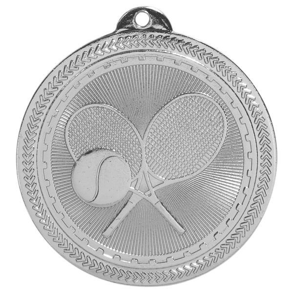 2" Tennis BriteLazer Medal – item BL217 image 2