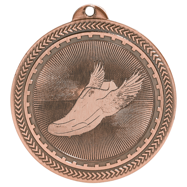 2" Track BriteLazer Medal – item BL218 image 3