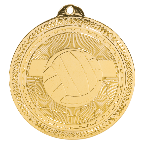 2" Volleyball BriteLazer Insert Holder Medal – item BL220