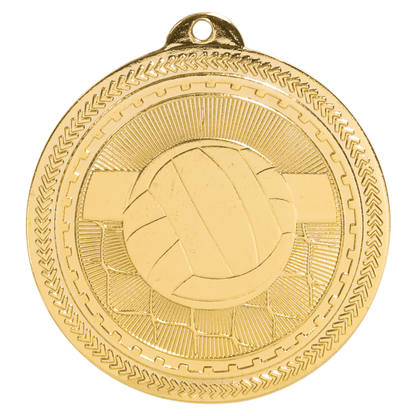 2" Volleyball BriteLazer Insert Holder Medal – item BL220