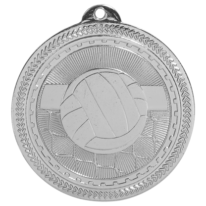 2" Volleyball BriteLazer Insert Holder Medal – item BL220 image 2