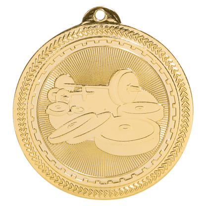 2" Weight Lifting BriteLazer Insert Holder Medal – item BL221