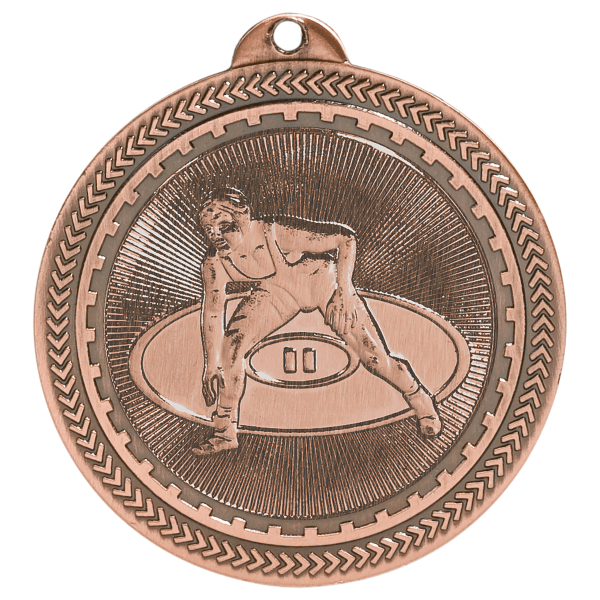 2" BriteLazer Insert Holder Medal – item BL222 image 3