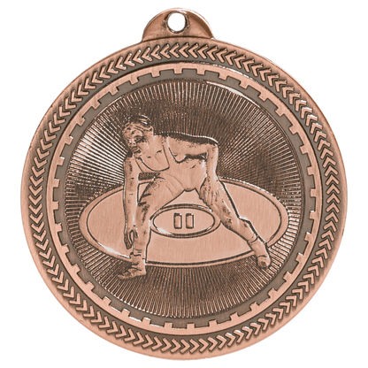 2" BriteLazer Insert Holder Medal – item BL222 image 3