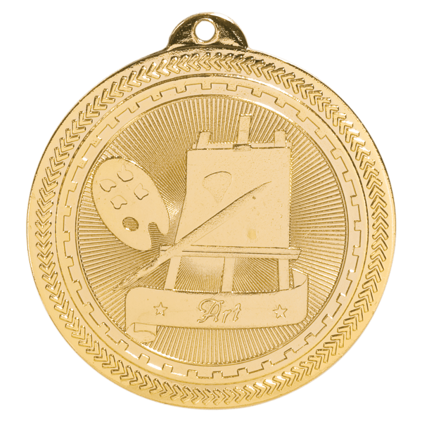 2" BriteLazer Medal – item BL301