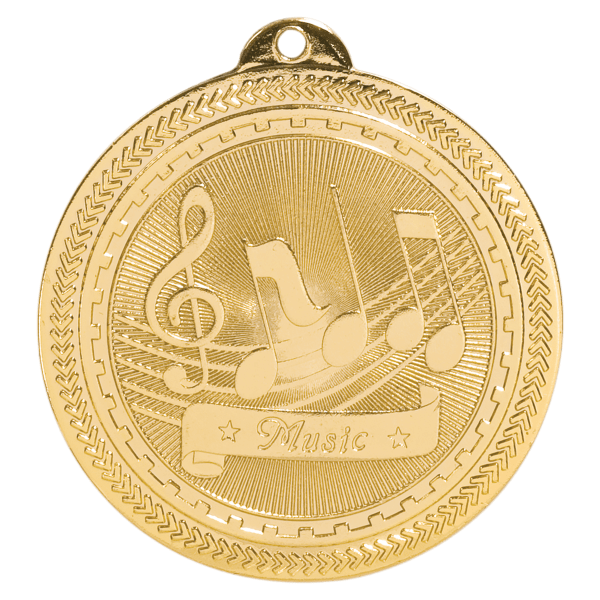 2" Music BriteLazer Medal – item BL311