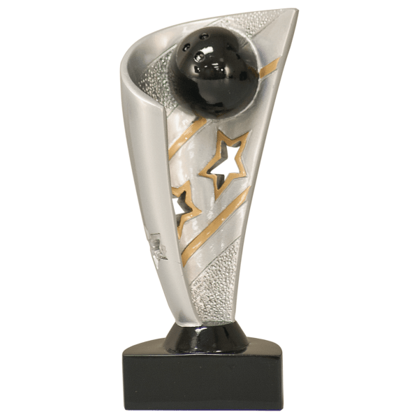 7" Banner Bowling Resin Award – item BNN13