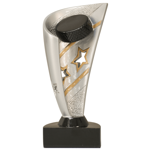 7" Banner Hockey Resin Award – item BNN16