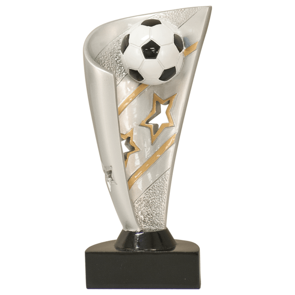 7" Banner Soccer Resin Award – item BNN17