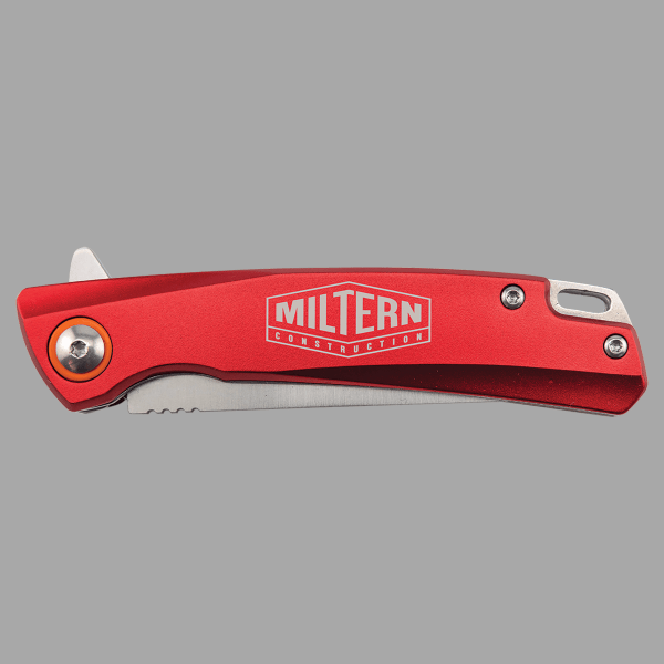 Bison River 4" Anodized Aluminum Everyday Carry Knife – item BR1033