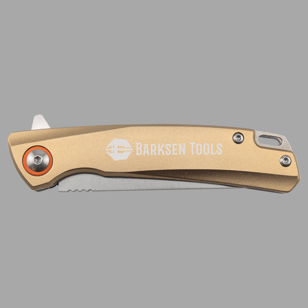 Bison River Sand 4" Anodized Aluminum Everyday Carry Knife – item BR1039