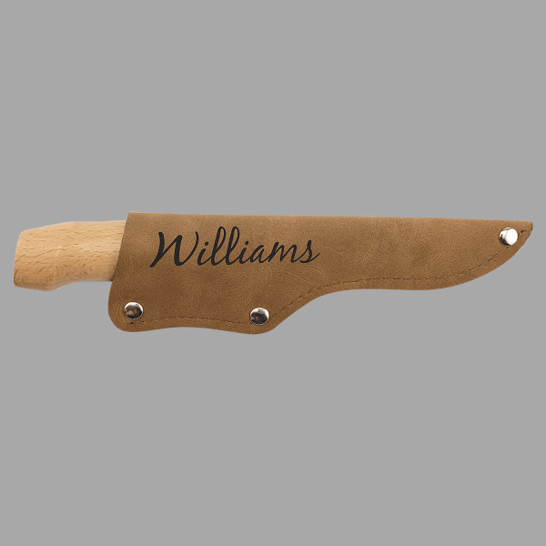 Bison River Fillet Knife with Leather Sheath – item BR2010