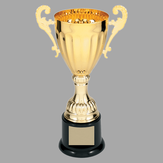 8.75" 301 Series Metal Cup Trophy – item CMC301G