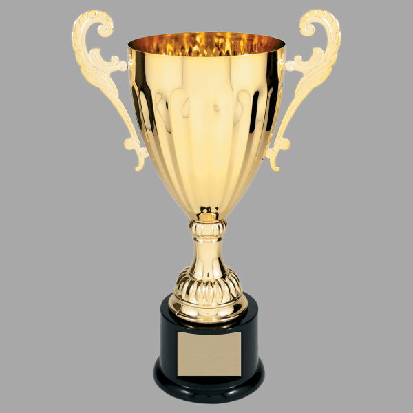 12" 303 Series Metal Cup Trophy – item CMC303G